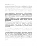 Síntesis “Trabajo en equipo".