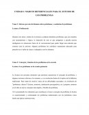 Saberes previos del alumno sobre problemas y resolución de problemas