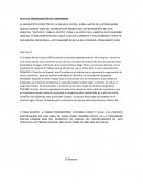 Acta de organización de comisiones
