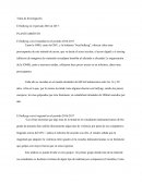 Tema de Investigación El bullyng en el periodo 2016 al 2017