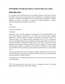 INFORME TRABAJO EDUCATIVO SOCIAL(TES)