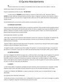 El Quinto Mandamiento