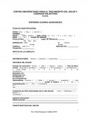 HISTORIA CLINICA ALGOLOGICA