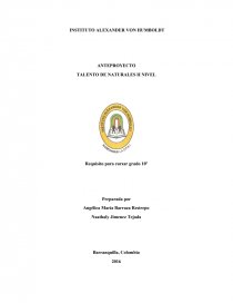 TALENTO DE CIENCIAS NATURALES. Página 1
