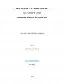 CARACTERIZACIÓN DEL FINANCIAMIENTO Y RENTABILIDAD MYPES