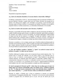 Taller de Lectura preguntas. Página 1