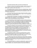 Trascendencia del teatro chileno como factor de actividad social