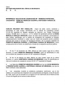 SOLICITUD DE LIQUIDACION DE HERENCIA INTESTADA