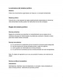 Como es que esta el Resumen logica jurídica