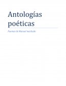 Antologías poéticas - Poemas de Manuel machado