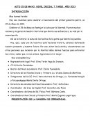 Hoy nos reunimos para celebrar el nacimiento del primer gobierno patrio, un 25 de Mayo de 1810.