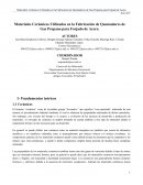 Materiales Cerámicos Utilizados en la Fabricación de Quemadores de Gas Propano para Forjado de Acero