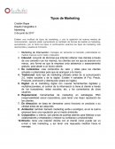 Tipos de marketing