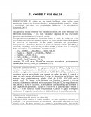 INFORME DE EL COBRE Y SUS SALES