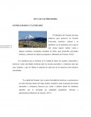 RUTA DE LOS MIRADORES GENERALIDADES Y FACILIDADES