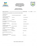 EXAMEN DE DIAGNOSTICO DANZA