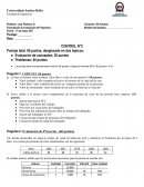Control deasrrolado Evaluacion de proyectos