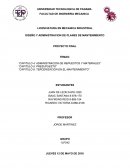 Administracion de repuestos y materiales