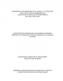 ESTRATEGIAS DE ENTRADA PARA LAS PEQUEÑAS Y MEDIANAS EMPRESAS COSTARRICENSES PARA INCURSIONAR EN EL MERCADO DE CHINA