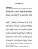 Ensayo EL CARDENISMO