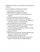 El liberalismo consiste en la no intervención del estado en la economía