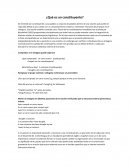 CONSTITUYENTE EN LINGUISTICA ¿Qué es un constituyente?