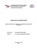 MÓDULO: MÉTODOS DE LA ENSEÑANZA – APRENDIZAJE PARA CIENCIAS Y TECNOLOGÍA