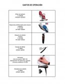 GASTOS DE OPERACIÓN