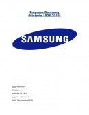 Monografia de Empresa Samsung