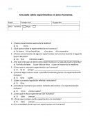 Encuesta sobre experimentos en seres humanos