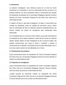 La presente investigación, hace referencia acerca de un tema de mucha importancia en la actualidad, el cual es la enfermedad del Zika