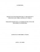 CREAR UN PLAN DE NOGOCIOS PARA LA CREACION DE UN FOOD TRUCK DE COMIDA JAPONESA EN CUMBAYA
