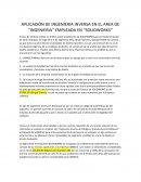 APLICACIÓN DE INGENIERIA INVERSA EN EL AREA DE “INGENIERIA” EMPLEADA EN “SOLIDWORKS”