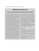 Guía para una vida saludable