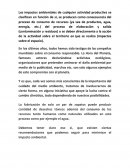 Impacto de la marroquineria en el medio ambiente