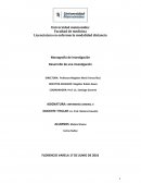 Monografía de investigación - Procesos de la investigación científica