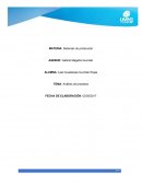 Caso Análisis de procesos