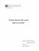 Análisis literario del cuento Viaje a la semilla
