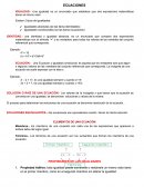 Ecuaciones - Actividad