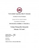 Trabajo Monográfico Integrador Película: “El Vuelo”