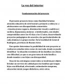 La voz del interior Fundamentación del proyecto