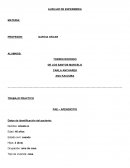 AUXILIAR DE ENFERMERIA PAE de Apendicitis
