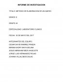 Metodo de elaboracion de un queso