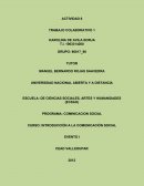 TRABAJO COLABORATIVO INTRODUCCIÓN A LA COMUNICACIÓN SOCIAL