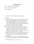 ¿Cómo es la Educación de la Modernidad?