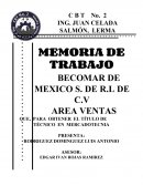 ECOMAR DE MEXICO S. DE R.L DE C.V