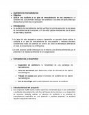 Aplicar una auditoría a un plan de mercadotecnia de una empresa en un contexto real, que permitan distinguir las fortalezas y las áreas de oportunidad que obstaculizan el éxito de la organización