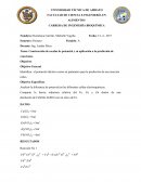 Construcción de escalas de potencial y su aplicación a la predicción de reacciones