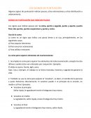 Los signos de puntuación