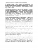 Cual es la Creatividad en el alumno ¿un detrimento?